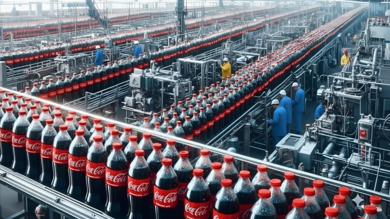 How Coca-Cola Is Produced Today | Inside the Modern Factory & Billion-Dollar Brand Secrets