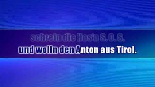 Dj Ötzi - Anton Aus Tirol - Karaoké Instrumental