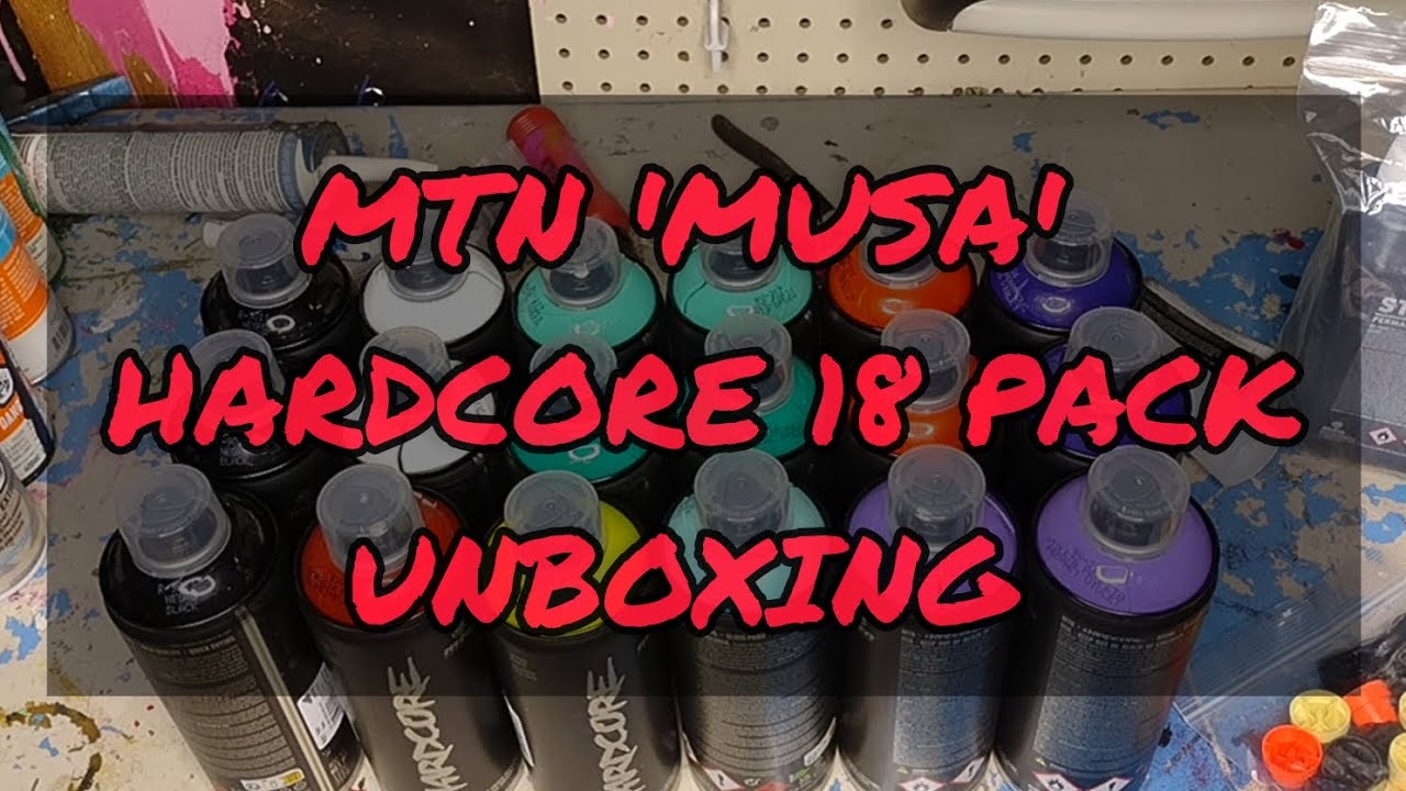 MTN 'MUSA' Hardcore spray paint from Sprayplanet - YouTube