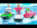 Last To Stop Riding Jet Ski Wins $10,000!!