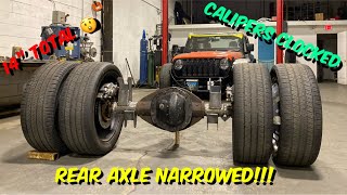 Episode 20  Rear Axle Narrowed