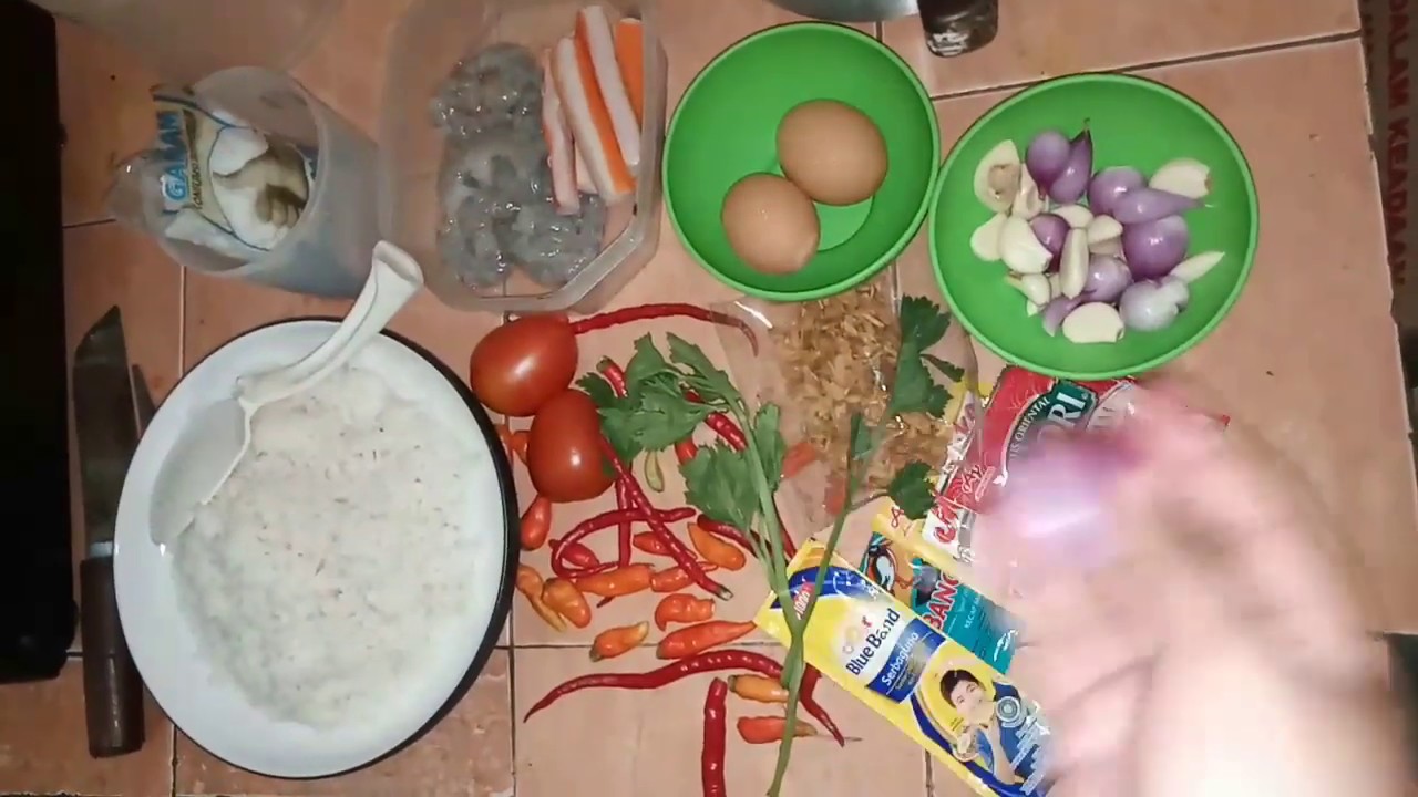 Tutorial Nasi Goreng seafood - YouTube