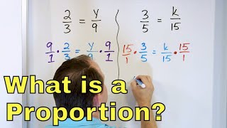 What is a Proportion in Math? Calculate & Solve Proportions & Equations  [633]