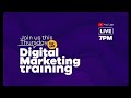 DigiCraft Empowerment Project - Digital Marketing Training