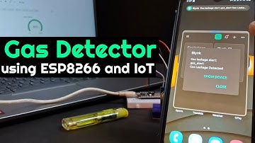 Gas detection using ESP8266 | Gas Sensor | ESP8266 | Gas detection alarm system with ESP8266