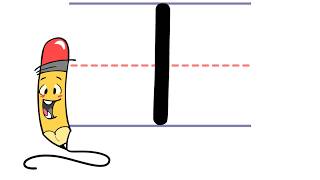 Pencil Pete's Learn to Print - Lowercase l (Sketch Edition)