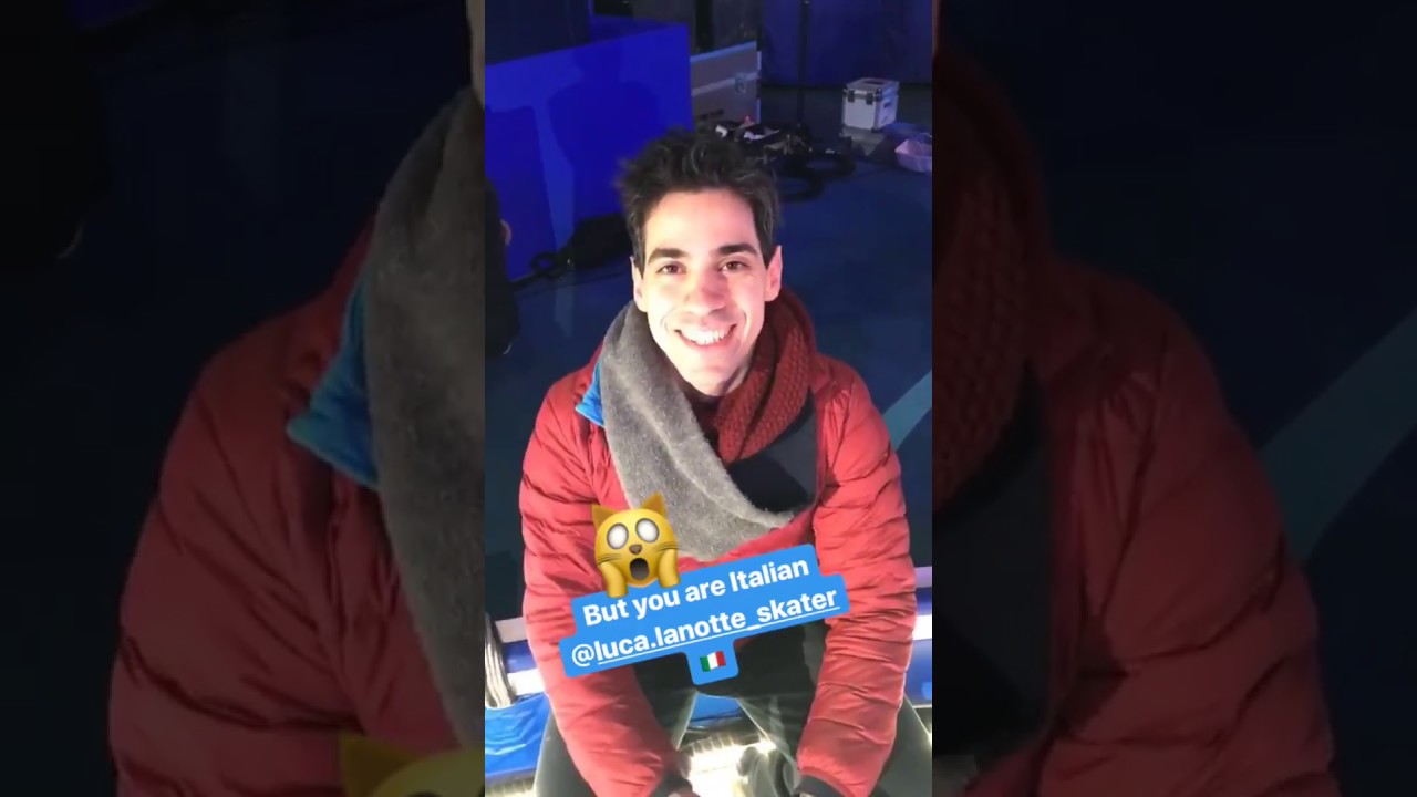 Luca Lanotte pizza or sushi? 😱 ISU FGP 2017