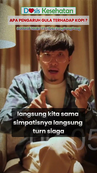 PENGARUH GULA TERHADAP KOPI 🤔 #doktertirta #podcast #tips #kesehatan