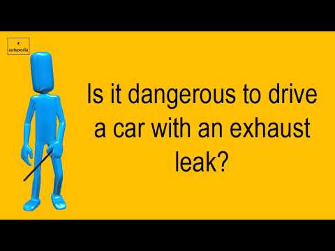 Is It Dangerous To Drive A Car With An Exhaust Leak?