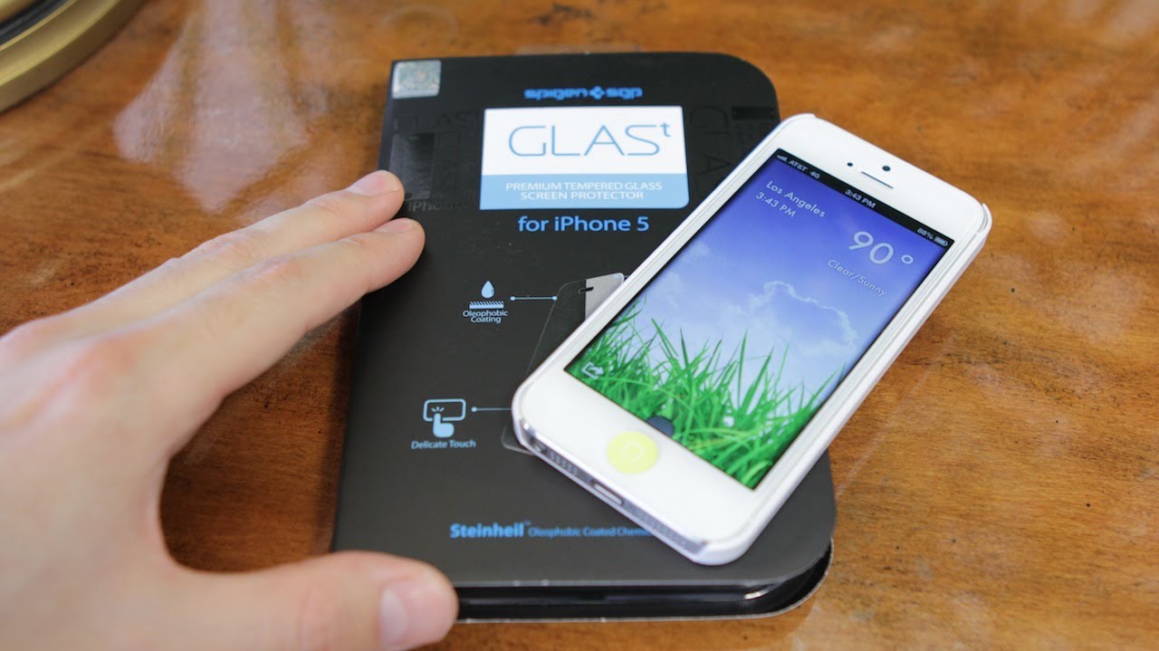 Review: Spigen SGP GLAS.t for iPhone 5 (Best iPhone 5 Screen Protector)