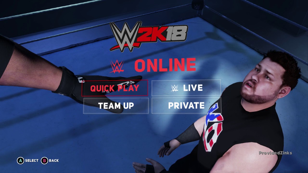 Wwe K Menu Walkthrough All Options Youtube