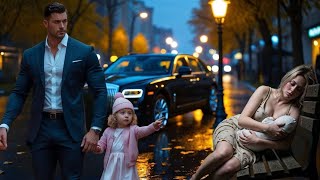 “Daddy, Why Is She Sleeping on the Bench?” — The Single Dad CEO’s Act of Kindness
