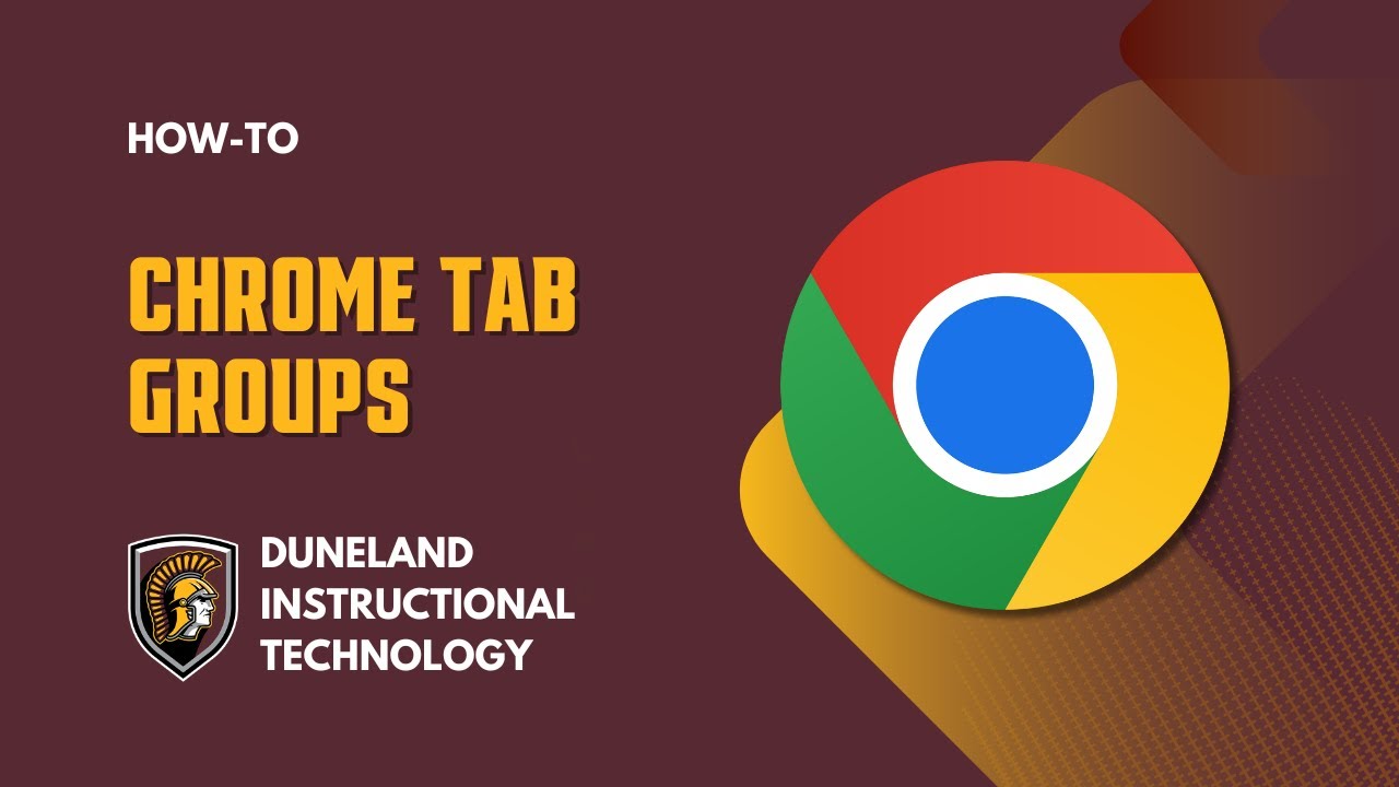 How-To: Google Chrome Tab Groups - YouTube