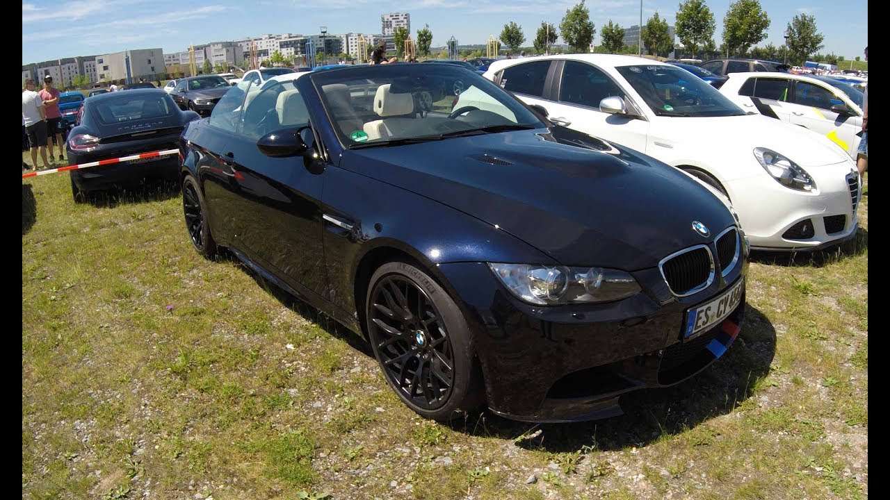 Bmw M3 E93 Cabriolet Compilation 3 Red Blue Colour Walkaround Interior