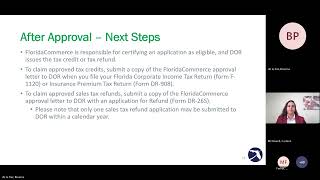 Community Contribution Tax Credit Program FY2627 Training Webinar 20260610 140018UTC Meeting