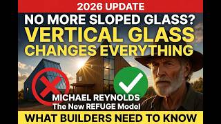 Michael Reynolds 2026: The Refuge Model, Vertical Glass & What Every Earthship Builder Must Know Now Update