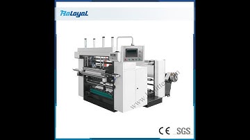 200m/min Semi Automatic Thermal Paper/ATM Paper/POS Roll Slitting Rewinding Machine