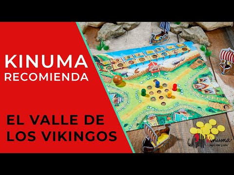 El Valle de los Vikingos - emocionante juego de táctica y destreza para 2-4 jugadores video