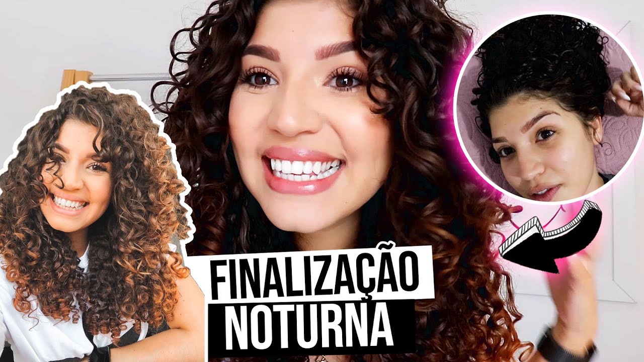 FINALIZAÇÃO NOTURNA para CABELO CACHEADO | por Jessica Melo