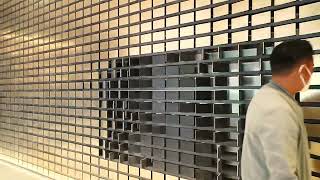 Our new large-scale interactive art dynamic installation wall project