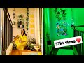 Extreme Balcony Makeover of a rental appartment Before & After (Zero cost) 2020 #festivedecor