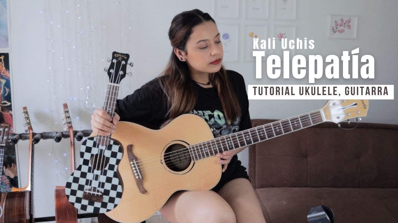 Telepatía - Kali Uchis - Tutorial Ukulele, Guitarra - YouTube