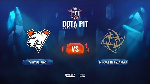 Virtus.pro vs Ninjas in Pyjamas, OGA Dota Pit EU/CIS, bo3, game 2 [Adekvat & Mortalles]