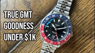 Vaer G5 Meridian GMT Pepsi / A worthy and Americanassembled homage to the Rolex GMT Master II