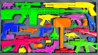 Membersihkan Nerf Shotgun, Assault Rifle, AK47, Sniper Rifle, Glock Pistol, M16, nerf speed EPS 073