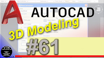 AutoCad 3d Modeling 61 Exercise 01