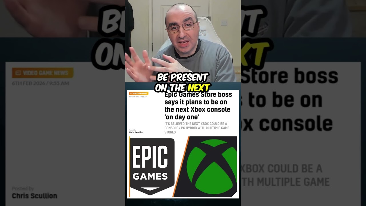 Обновление поддержки Xbox в Epic Games Store