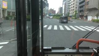 京浜急行バス森50系統 蒲田駅～大森駅 前面展望(迂回) - YouTube