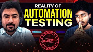 Automation Testing good or bad for Freshers?🤔 | Manual vs Automation testing Tamil
