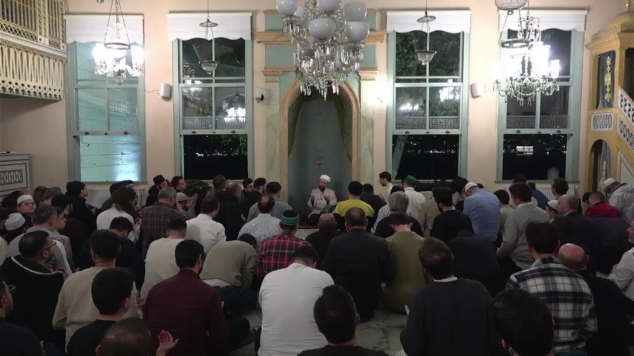 Yahya Efendi Camii Sohbet Zikir Canlı Yayını