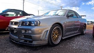 Wheel and Tire Check - 1999 R34 GT-R Vspec - Arneja Trading