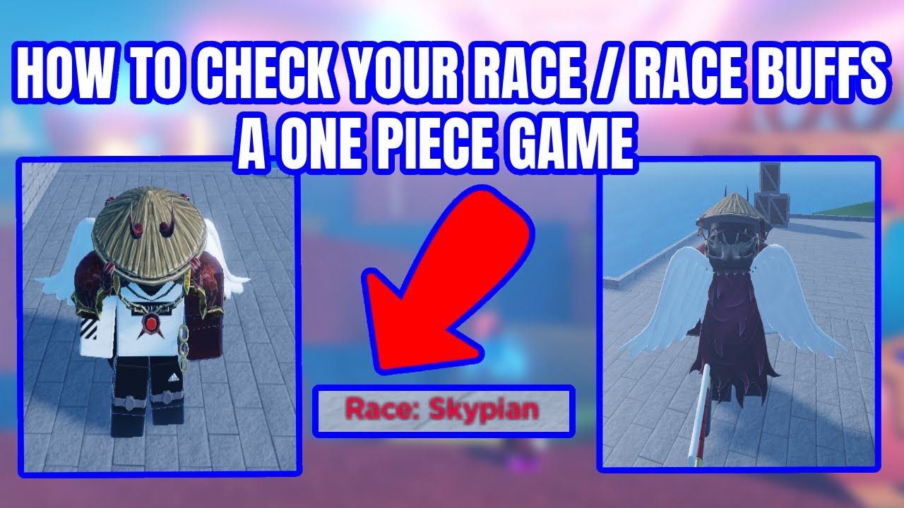 AOPG] HOW TO CHECK RACE / RACE BUFFS (A ONE PIECE GAME) 