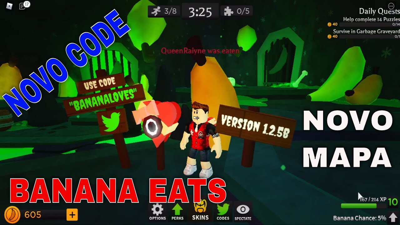 ROBLOX - Banana Eats (Nova Atualização Incrível) | FittiGames