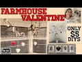 Dollar Tree Valentine Farmhouse Window Decor | Collab -  Heidi Sonboul