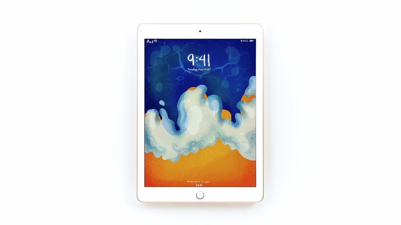 9,7 inch iPad 2018 - Reveal - YouTube