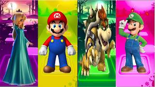 Super Mario Piano Tiles Game 🎹🍄 Peach, Mario, Bowser & Luigi Music Challenge | Super Mario Adventure screenshot 5