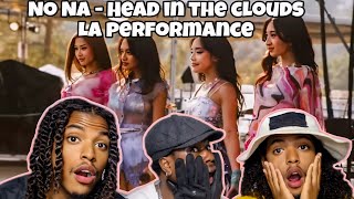 geen na - volledige live-uitvoering bij head in the clouds LA Reaction