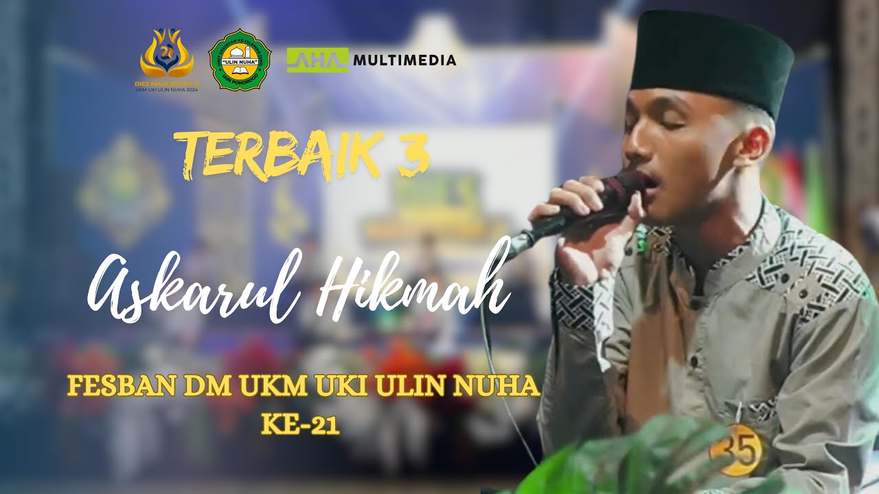 (TERBAIK 3) ASKARUL HIKMAH Tulungagung I Fesban DM UKM UKI ULIN NUHA Ke-21 Tahun 2024