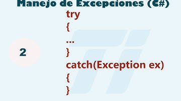 Manejo de Excepciones en C# TRY CATCH. (Control de Errores) | Parte 2 - Tutorial 2014