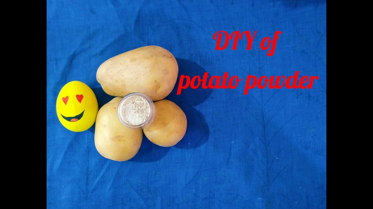 DIY potato powder YouTube