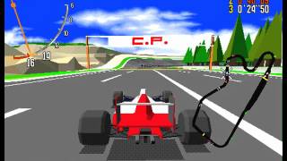 Virtua Racing - Arcade Gameplay