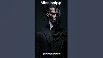 Asking AI To Create A Super Villain For Every State #shorts