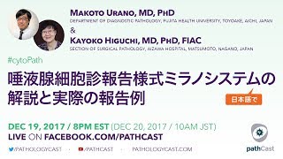 唾液腺細胞診報告様式ミラノシステムの解説と実際の報告例