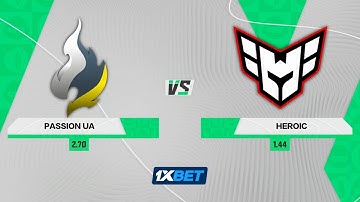 [ES] Passion UA vs. HEROIC [Game 1] Bo3 | PWE CS2 Shanghai Major 2024: EU RMR B