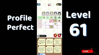 Profile Perfect Level 61 Walkthrough | Brain IQ Investigation Puzzle Game 🕵️‍♂️📱 | SolutionGuruji