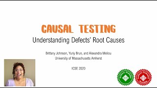 Celebrity Causal Testing: Understanding Defects' Root Causes Wealth